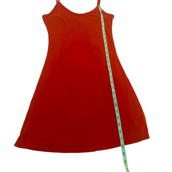 Mariarello Rust Red Adjustable Dress Sleep Dress Coverup or Dress Liner, Size S - Picture 4 of 9